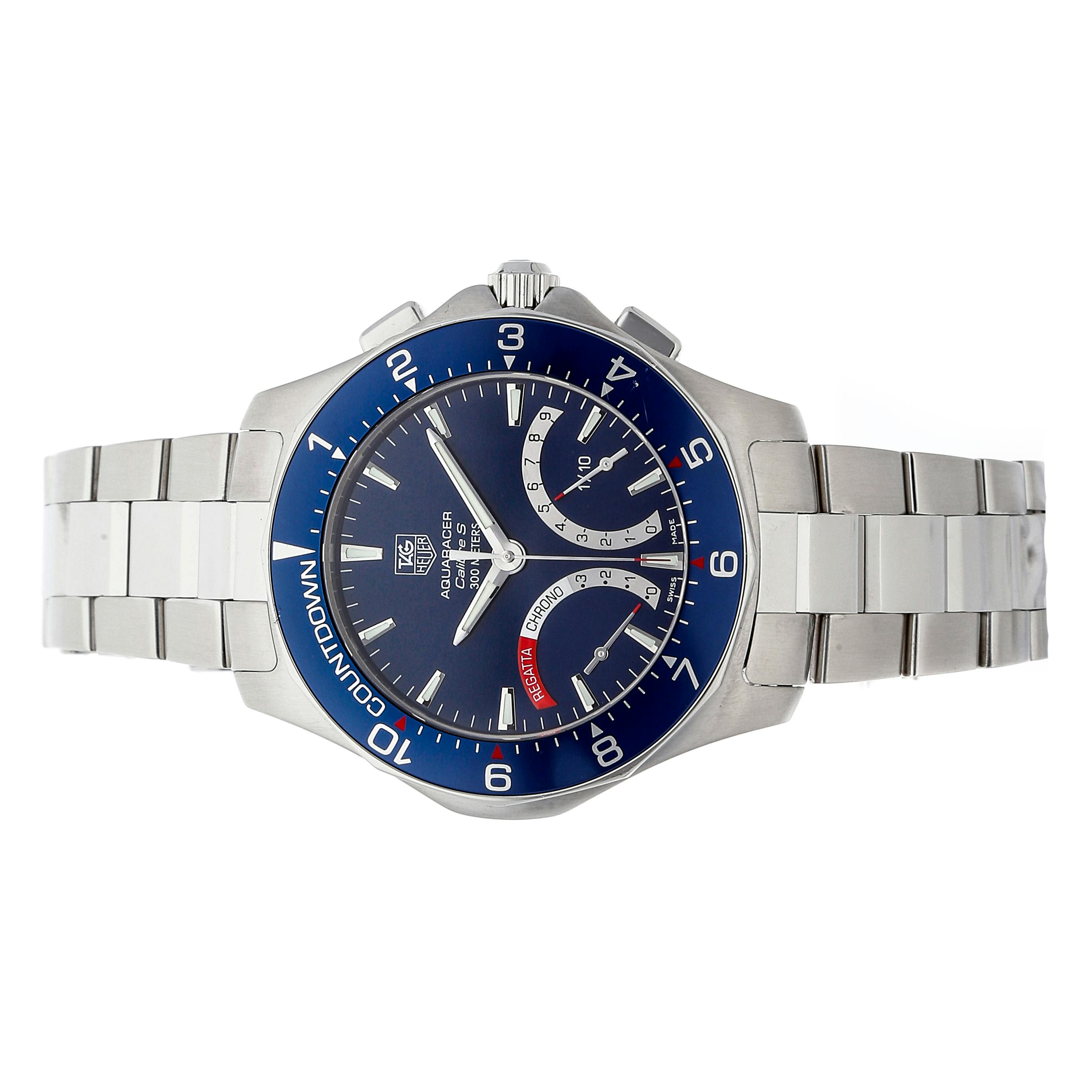 Tag Heuer Aquaracer Calibre S Regatta CAF7110.BA0803 WatchBox